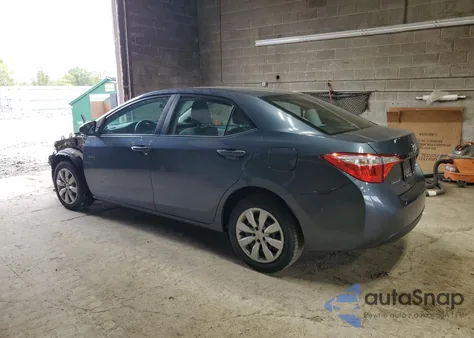 2015 Toyota Corolla L из США, поврежденный, VIN 2T1BURHE4FC443218